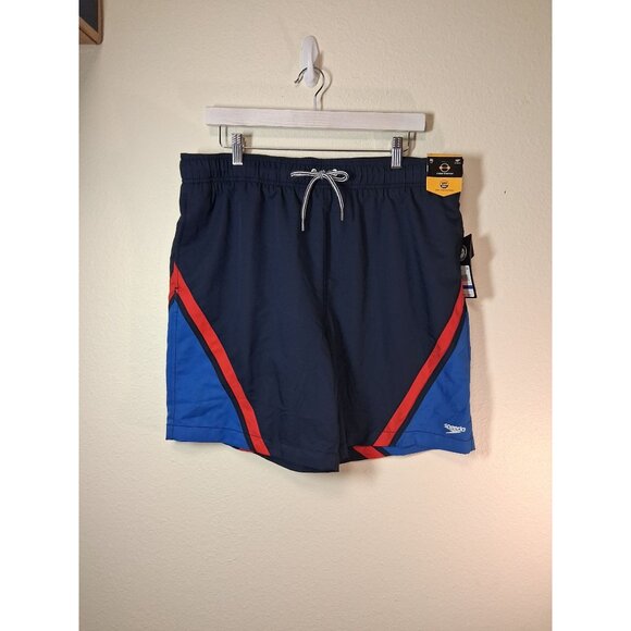 NWT Speedo Swimsuit Trunks Board Shorts Beach Summer Pool Men's Size XL - Picture 1 of 7
